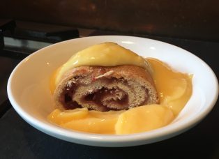 Jam Roly Poly and Custard