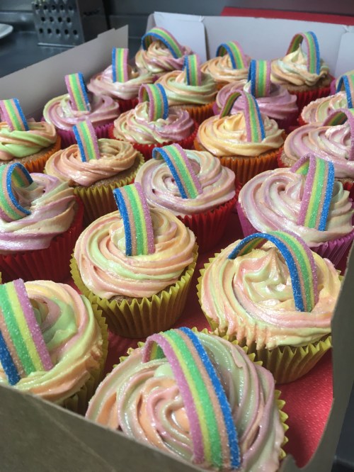 Rainbow Cakes for the NHS!